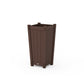 POLYWOOD Vineyard Tapered Square Planter Box — Mahogany