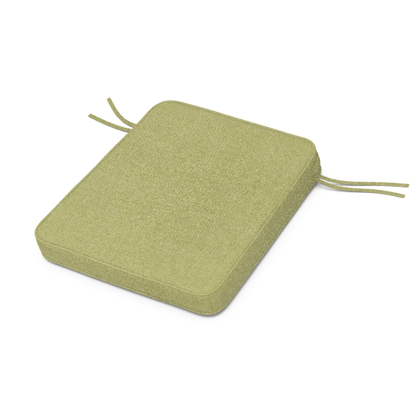 POLYWOOD Chinoiserie Rocker Seat Cushion — Chartreuse Boucle