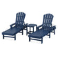 POLYWOOD South Beach Chaise 3-Piece Set FREE SHIPPING