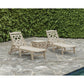 POLYWOOD Chinoiserie 3-Piece Chaise Set