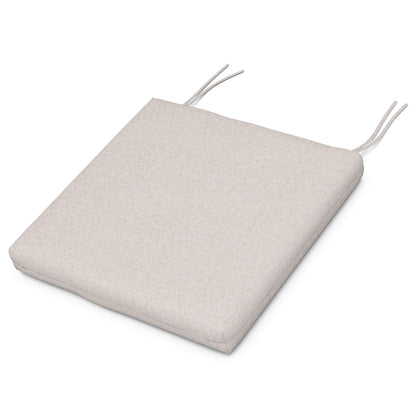 POLYWOOD Acadia Dining Side Seat Pad — Dune Burlap