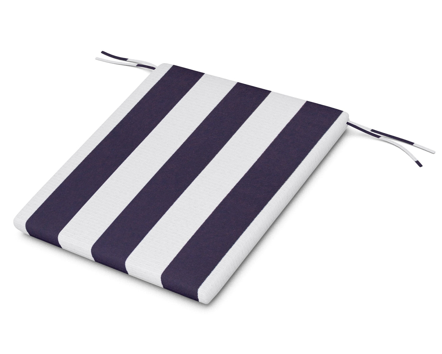 POLYWOOD AL100 Seat Pad — Cabana Stripe Navy