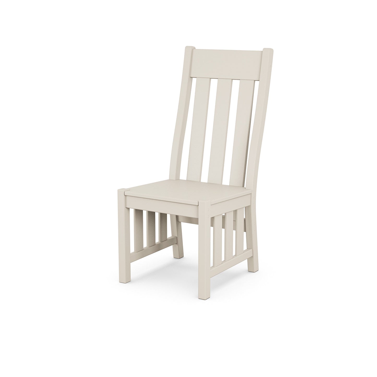 POLYWOOD Acadia Dining Side Chair — Sand