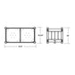 POLYWOOD Vineyard Rectangle Double Planter Box