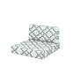 POLYWOOD Acadia Back/Seat Cushion Set — Trellis Glacier Spa