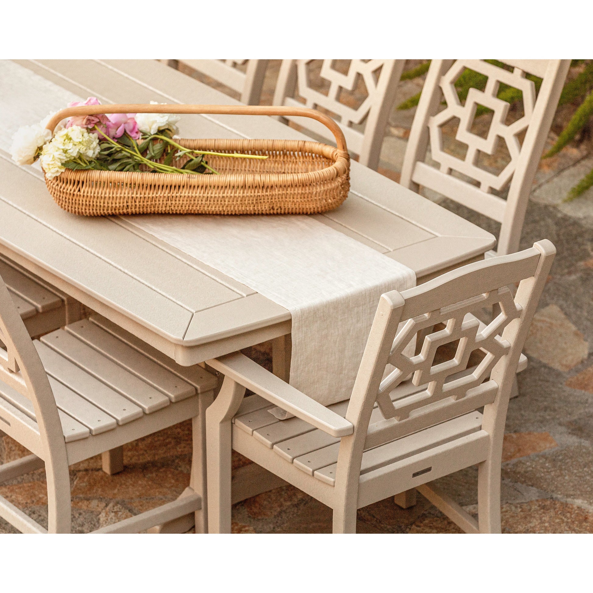 POLYWOOD Chinoiserie Dining Side Chair
