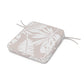 POLYWOOD Acadia Dining Arm Seat Cushion — Leaf Dune Burlap