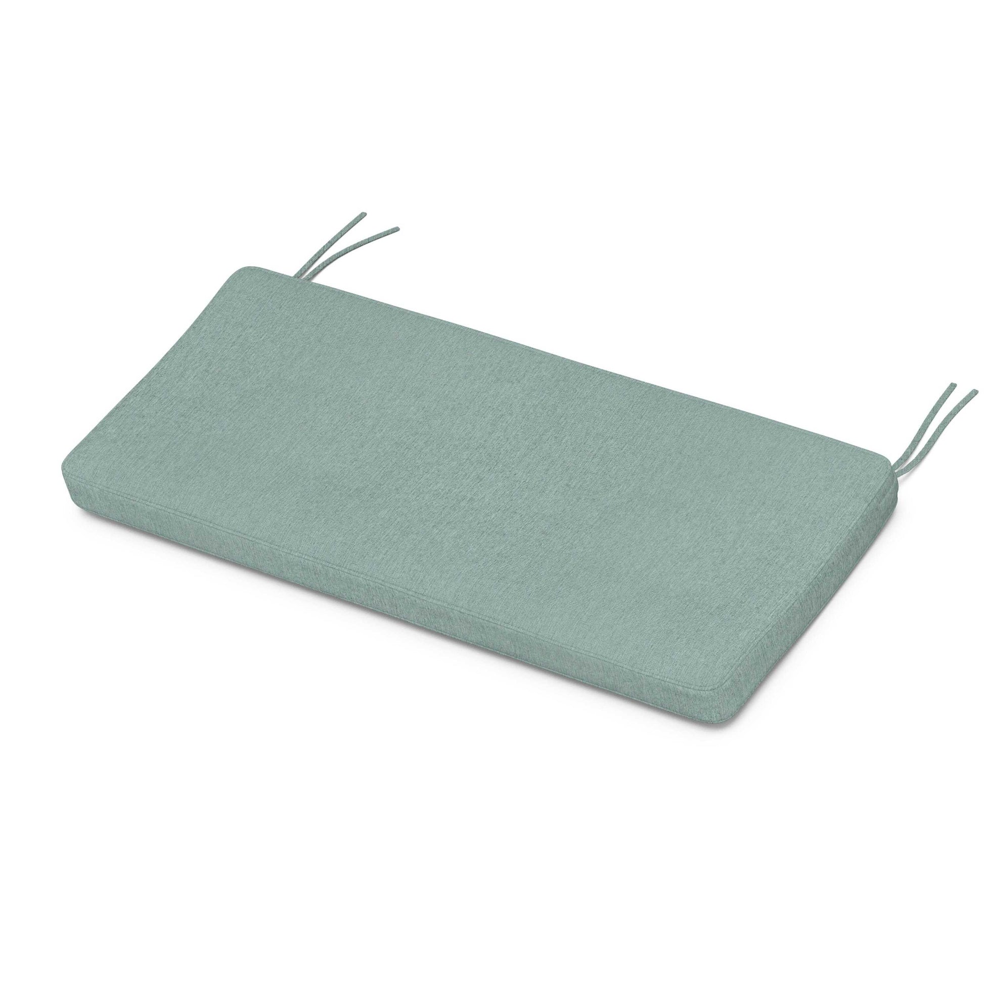 POLYWOOD Chinoiserie Bench Seat Cushion — Glacier Spa