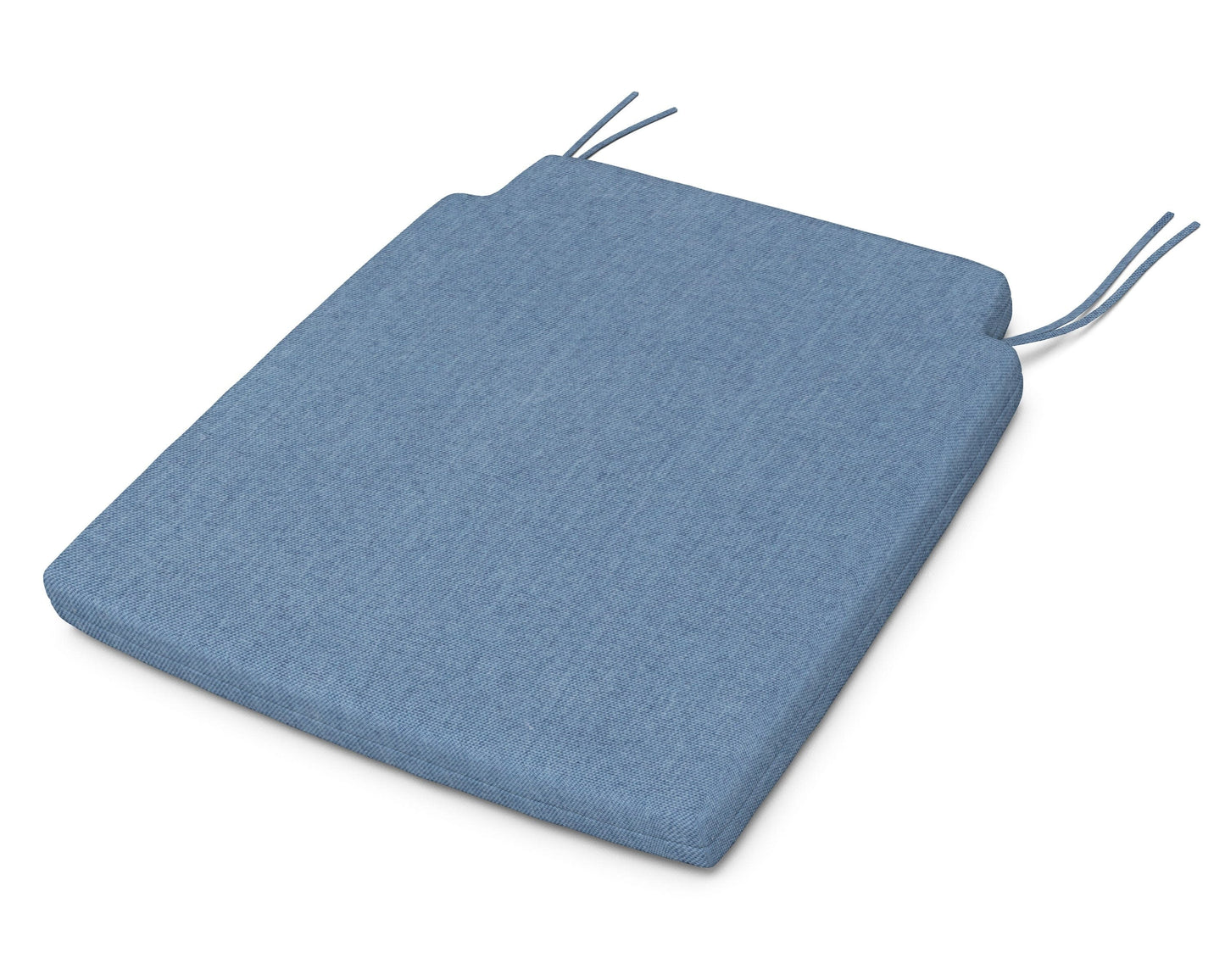 POLYWOOD Savannah Dining Seat Pad — Sky Blue