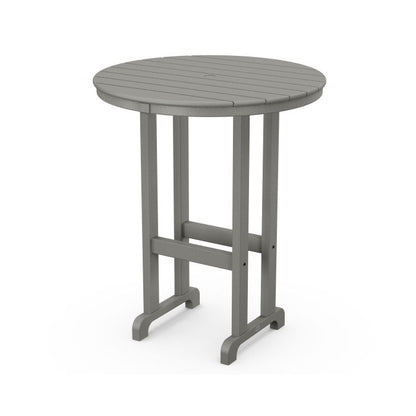 POLYWOOD 36" Round Farmhouse Bar Table FREE SHIPPING