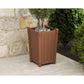 POLYWOOD Vineyard Tapered Square Short Planter Box