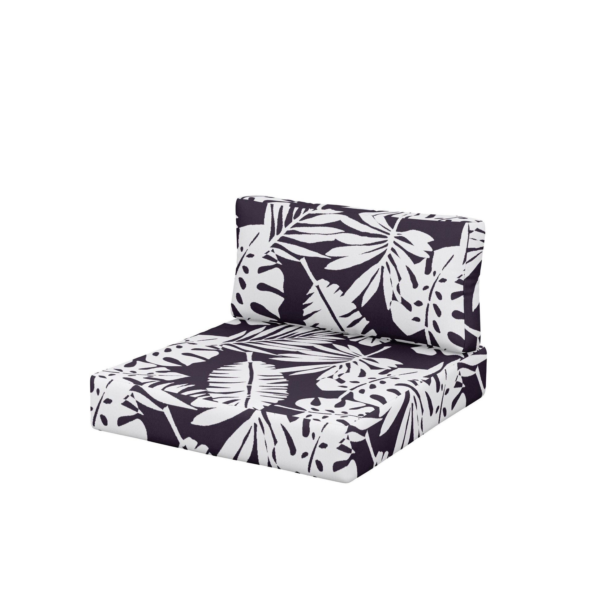 POLYWOOD Acadia Back/Seat Cushion Set — Leaf Navy