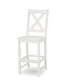 POLYWOOD Braxton Bar Side Chair — White