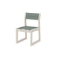 POLYWOOD EDGE Sling Dining Side Chair — Sand / Dupioni Sea Mist Sling