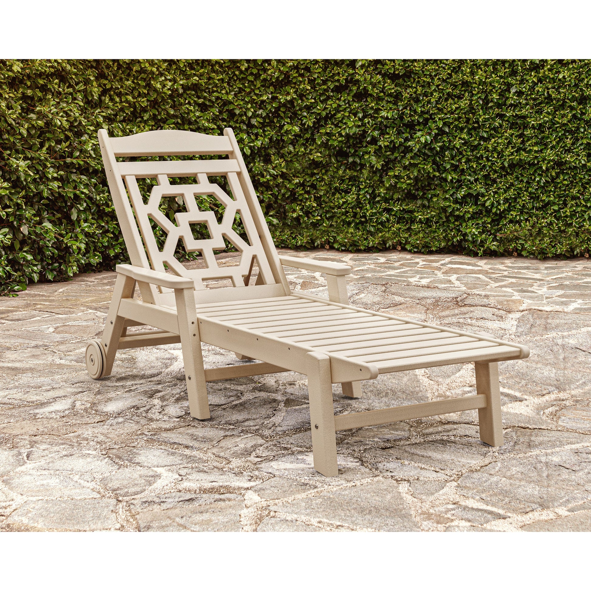 POLYWOOD Chinoiserie Chaise Lounge