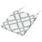 POLYWOOD Acadia Dining Side Seat Pad — Trellis Glacier Spa