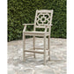 POLYWOOD Chinoiserie Bar Arm Chair
