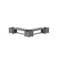 POLYWOOD 48" Vineyard Straight Double Planter Bench Set