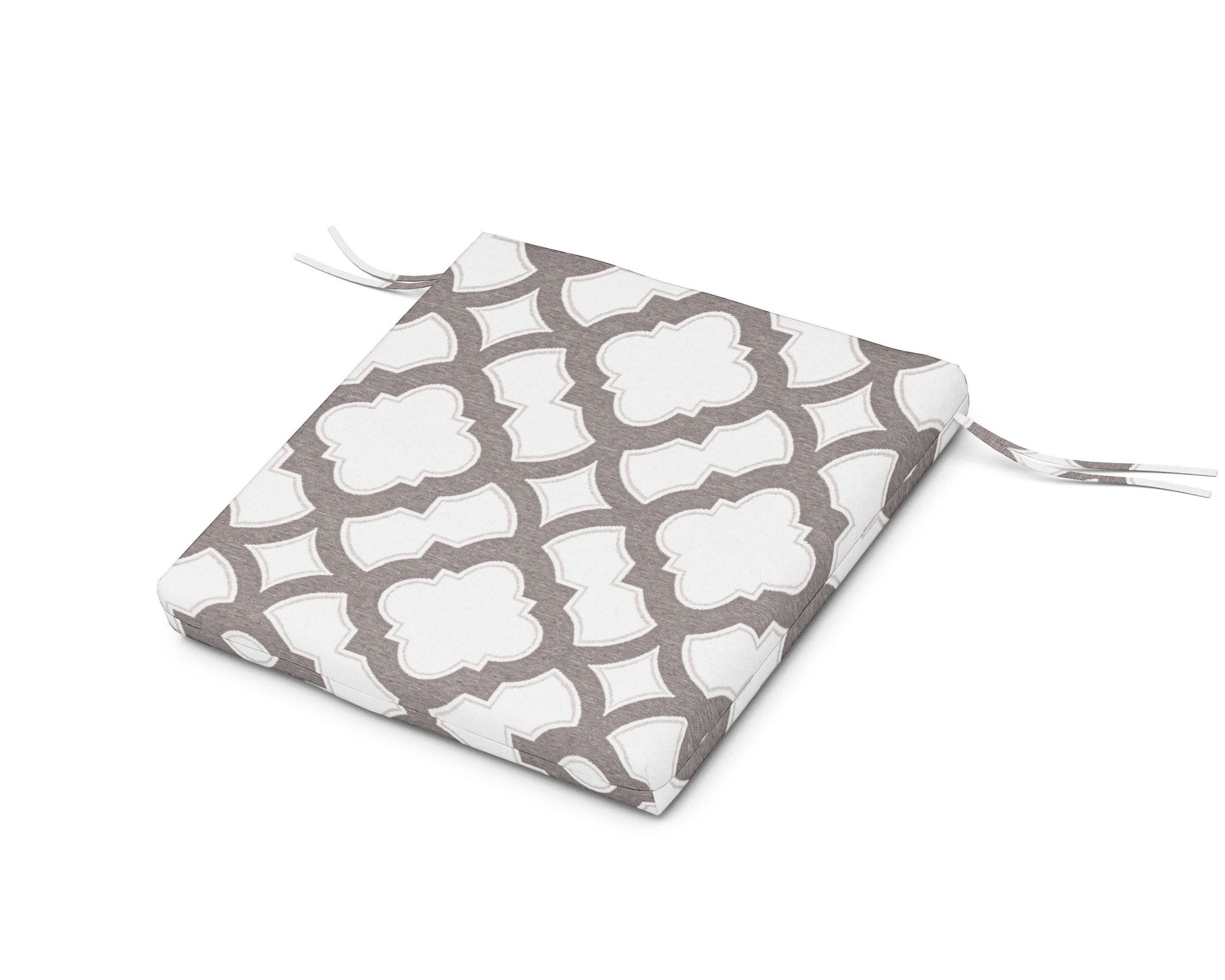 POLYWOOD AL300 Seat Pad — Trellis Grey Mist