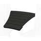POLYWOOD Angled Adirondack Connecting Table — Black