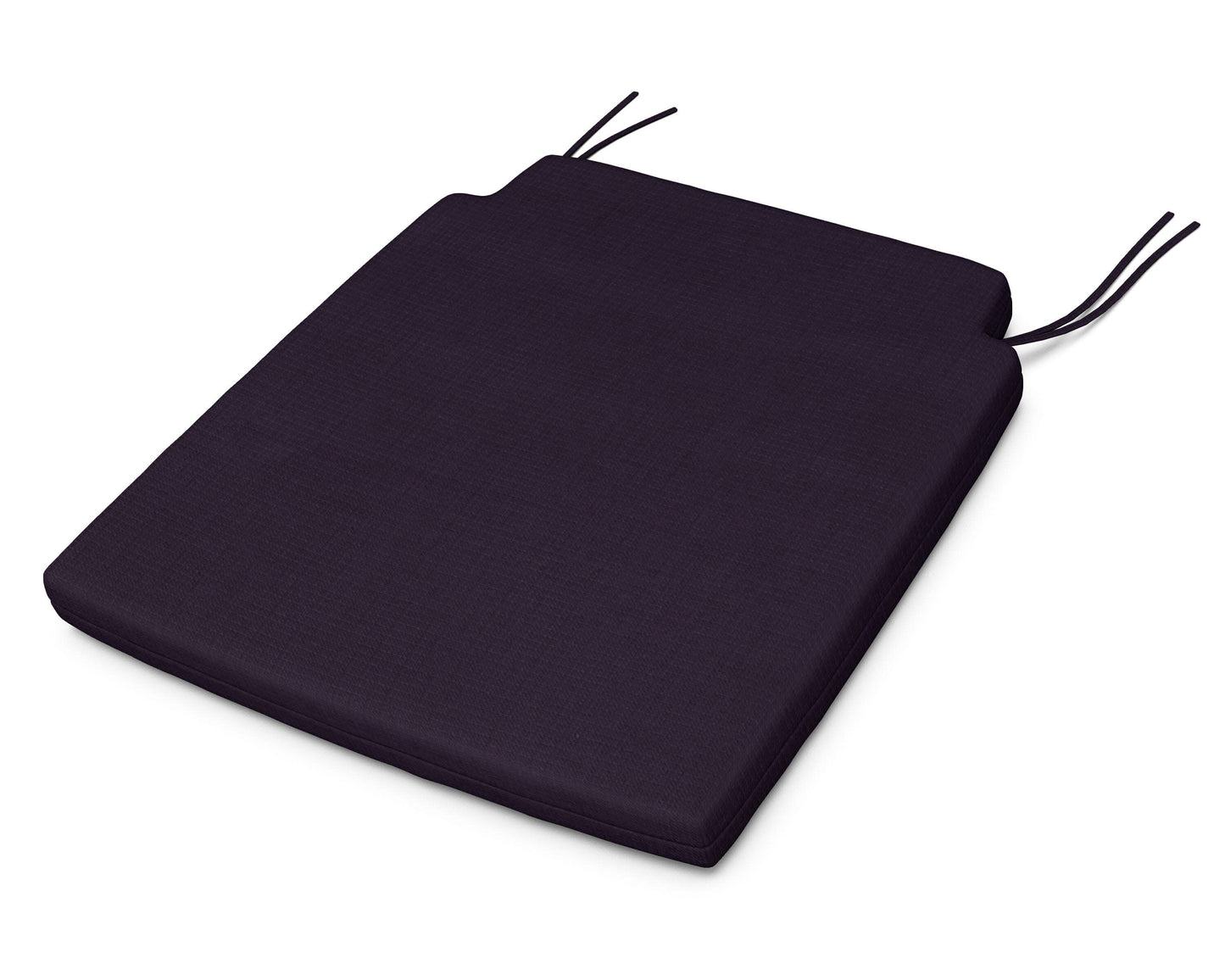 POLYWOOD Savannah Dining Seat Pad — Navy Linen