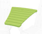 POLYWOOD 400 Series Angled Adirondack Connecting Table — Lime