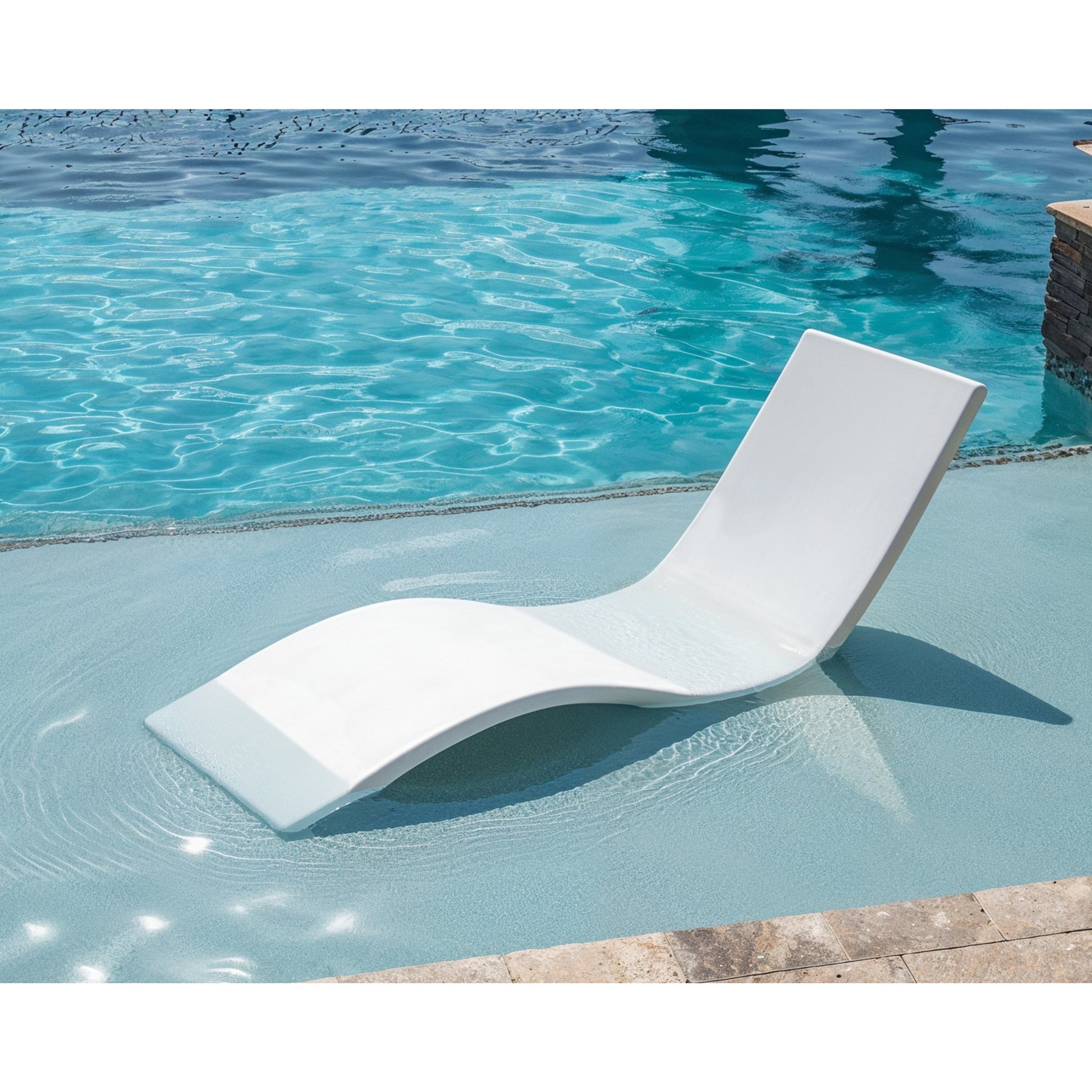 POLYWOOD Laguna In-Pool Chaise Lounge