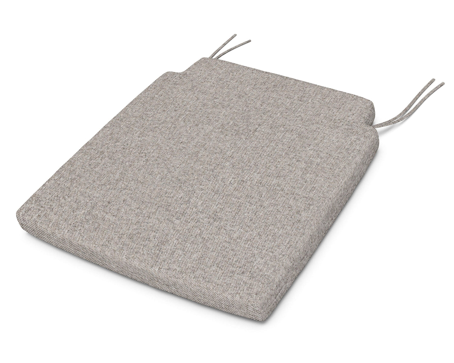 POLYWOOD Savannah Dining Seat Pad — Weathered Tweed