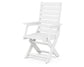 POLYWOOD Captain Folding Dining Chair — White