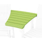 POLYWOOD 600 Series Angled Adirondack Dining Connecting Table — Lime