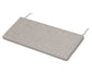 POLYWOOD Bench Seat Cushion - 17.75"D x 41"W x 2.5"H — Weathered Tweed