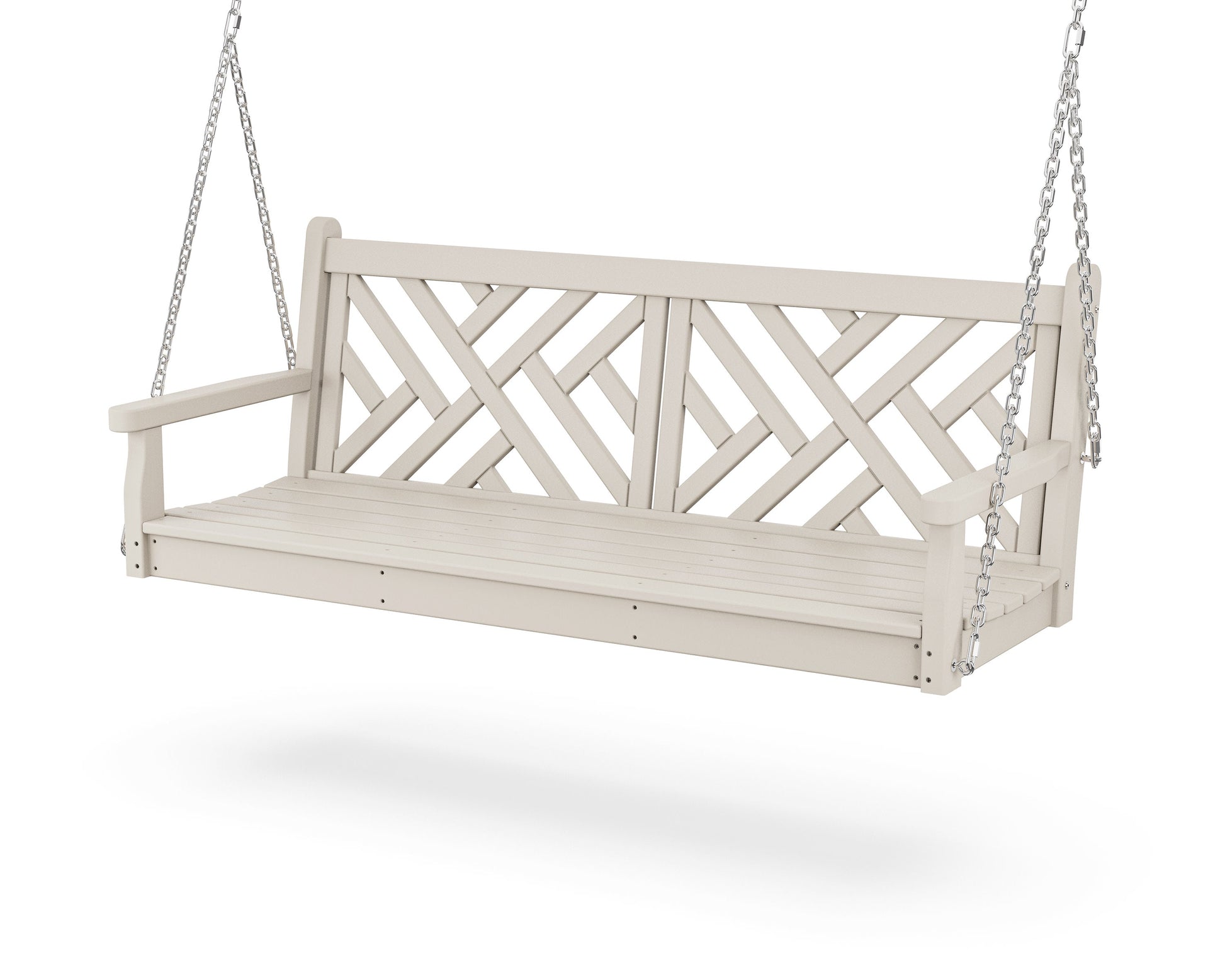 POLYWOOD Chippendale 60" Swing — Sand