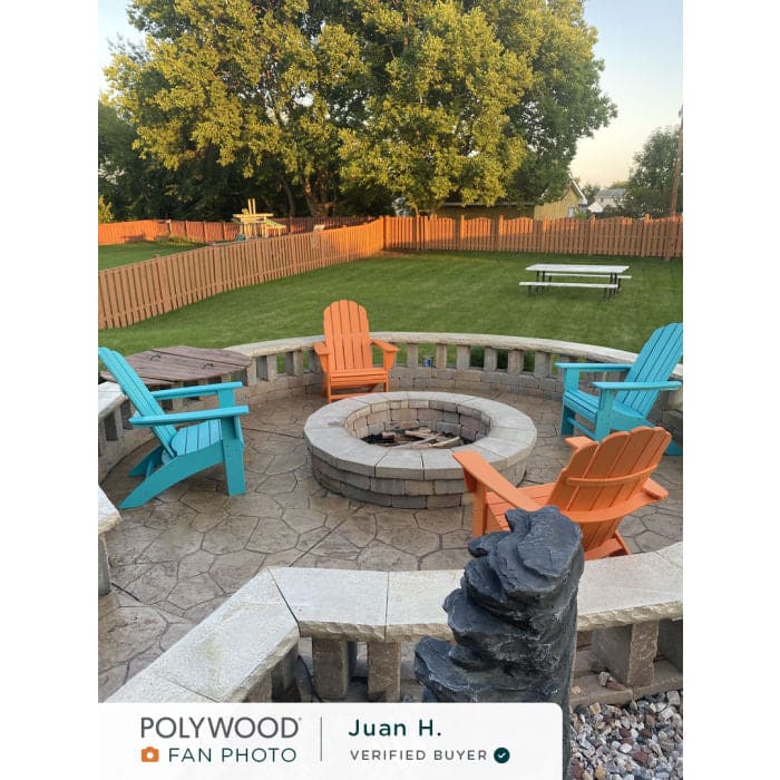 POLYWOOD Vineyard Curveback Adirondack Chair FREE SHIPPING