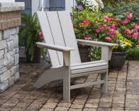 POLYWOOD - Modern Curveback Adirondack Chair                           FREE SHIPPING