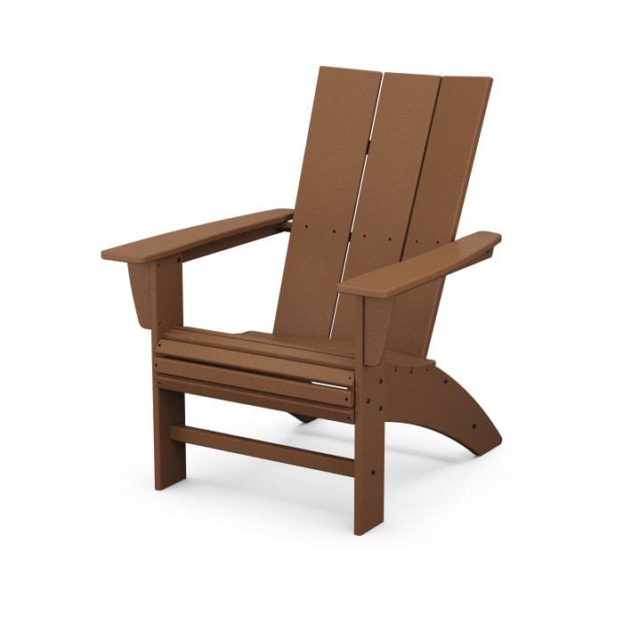 POLYWOOD - Modern Curveback Adirondack Chair                           FREE SHIPPING