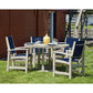 POLYWOOD - Coastal 5-Piece Round Farmhouse Dining Set                FREE SHIPPING