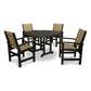 POLYWOOD - Coastal 5-Piece Round Farmhouse Dining Set                FREE SHIPPING