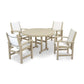 POLYWOOD - Coastal 5-Piece Round Farmhouse Dining Set                FREE SHIPPING