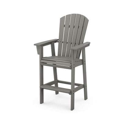 Polywood - Nautical Curveback Adirondack Bar Chair - FREE SHIPPING