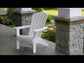 POLYWOOD - Nautical Adirondack Chair                                                      FREE SHIPPING