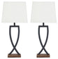 Ashley Express - Makara Metal Table Lamp (2/CN)