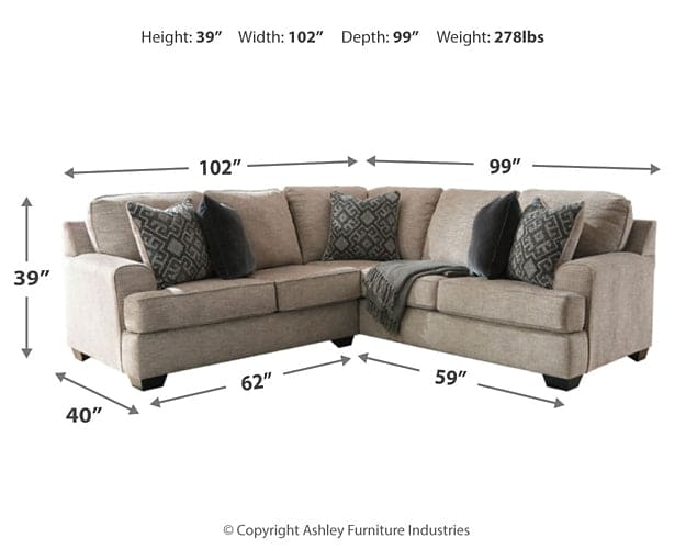 Bovarian 2-Piece Sectional