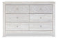 Paxberry Six Drawer Dresser