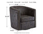 Ashley Express - Brentlow Swivel Accent Chair