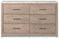 Senniberg Six Drawer Dresser
