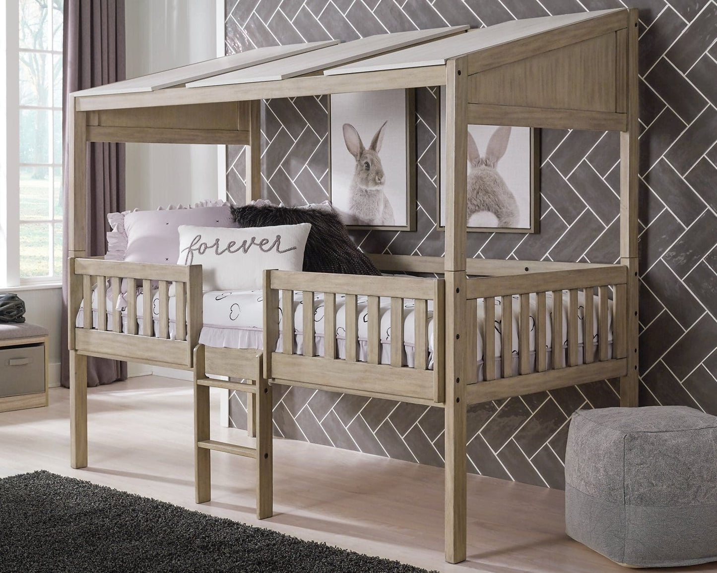 Ashley Express - Wrenalyn Twin Loft Bed