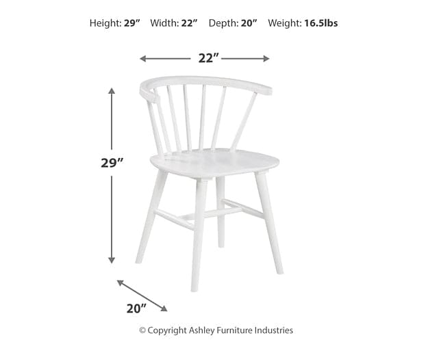 Ashley Express - Grannen Dining Room Side Chair (2/CN)
