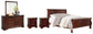 Alisdair Queen Sleigh Bed with Mirrored Dresser and 2 Nightstands