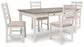 Ashley Express - Skempton Dining Table and 4 Chairs