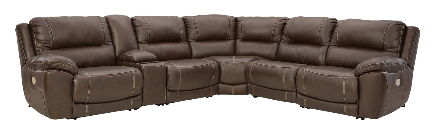 Dunleith 6-Piece Sectional with Recliner